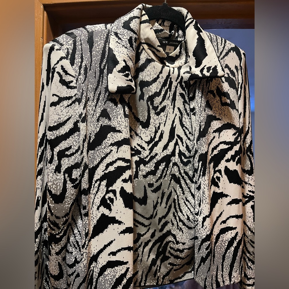 St. John Blazer and Shirt Combination